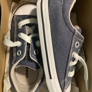 Converse Kids Blue Sneakers- Baby Size 8